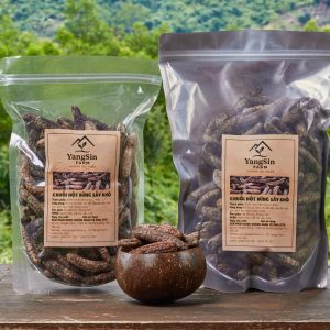 Chuối hột rừng sấy khô tự nhiên Yangsin Farm